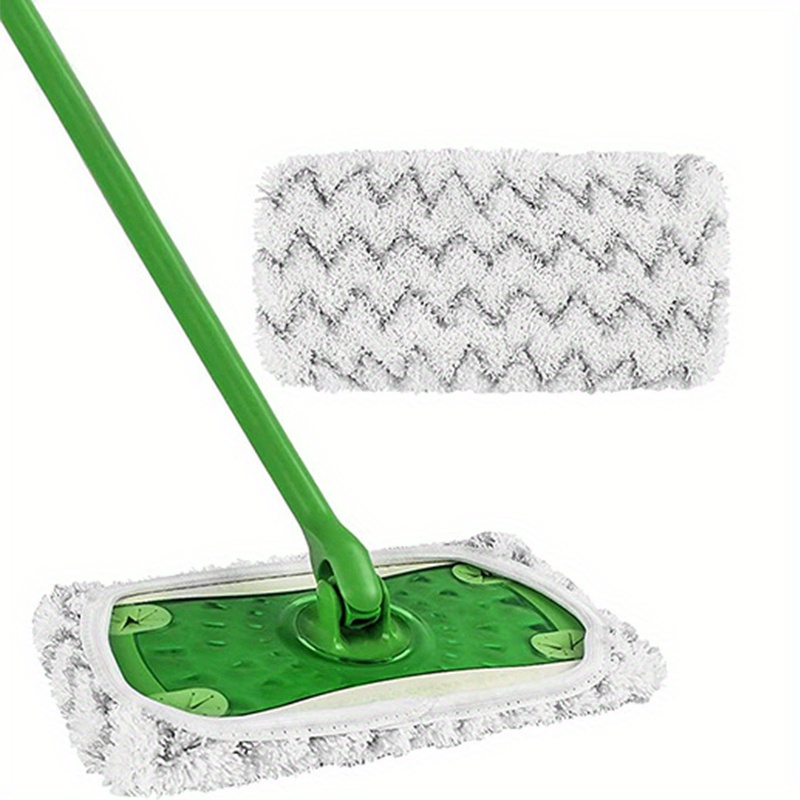 Millifiber Almohadillas de microfibra reutilizables para mopa compatibles  con trapeadores Swiffer (paquete de 2) almohadillas lavables para uso  húmedo