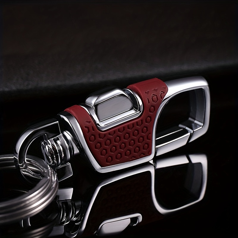 Heavy-Duty Key Chain for Men, 2 Extra Key Rings, Perfect Gift for Cars,Temu