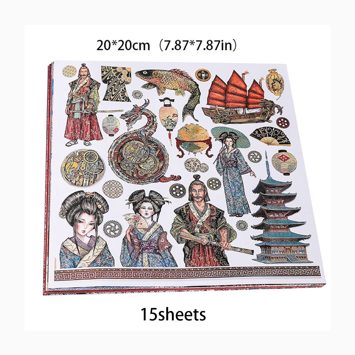 Vintage Material Paper As A Gift For Women Adults Students Teachers  Employee Arts Crafts - Temu