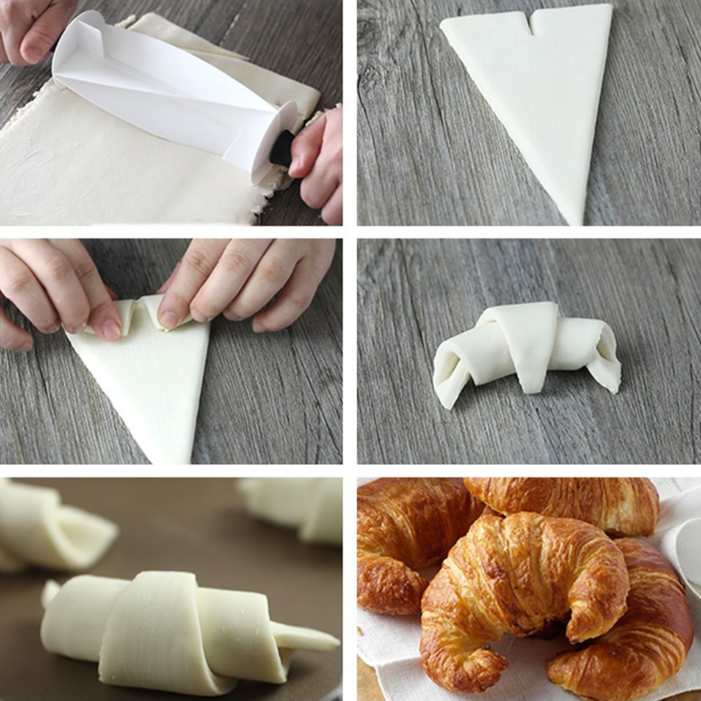 Croissant Cutter Stainless Steel Croissant Roller Cutter - Temu