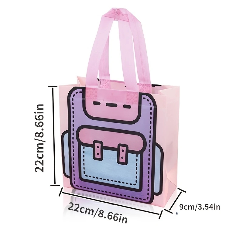 Portable Non woven Bag Three dimensional Snack Bag - Temu