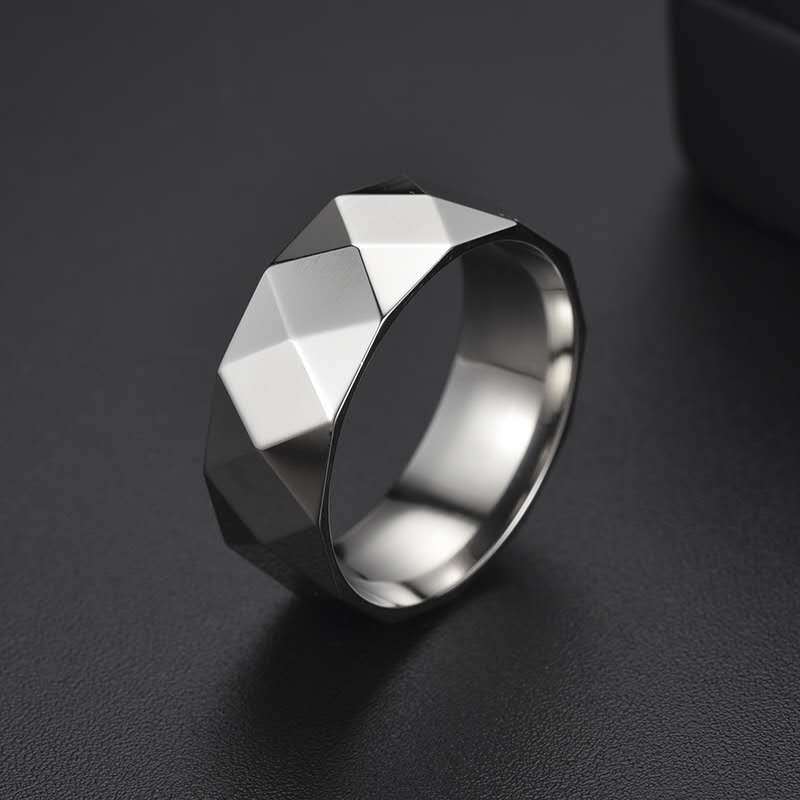 

1pc Pattern For Men, And Steel , Jewelry Accessories