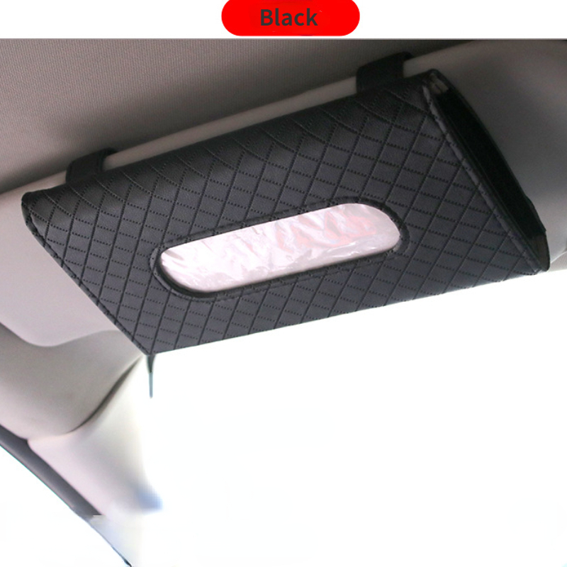 Universal Car Tissue Box Holder Case - New Car Tissue Storage Box - Napkin Paper Container Organizers For Sun Visor