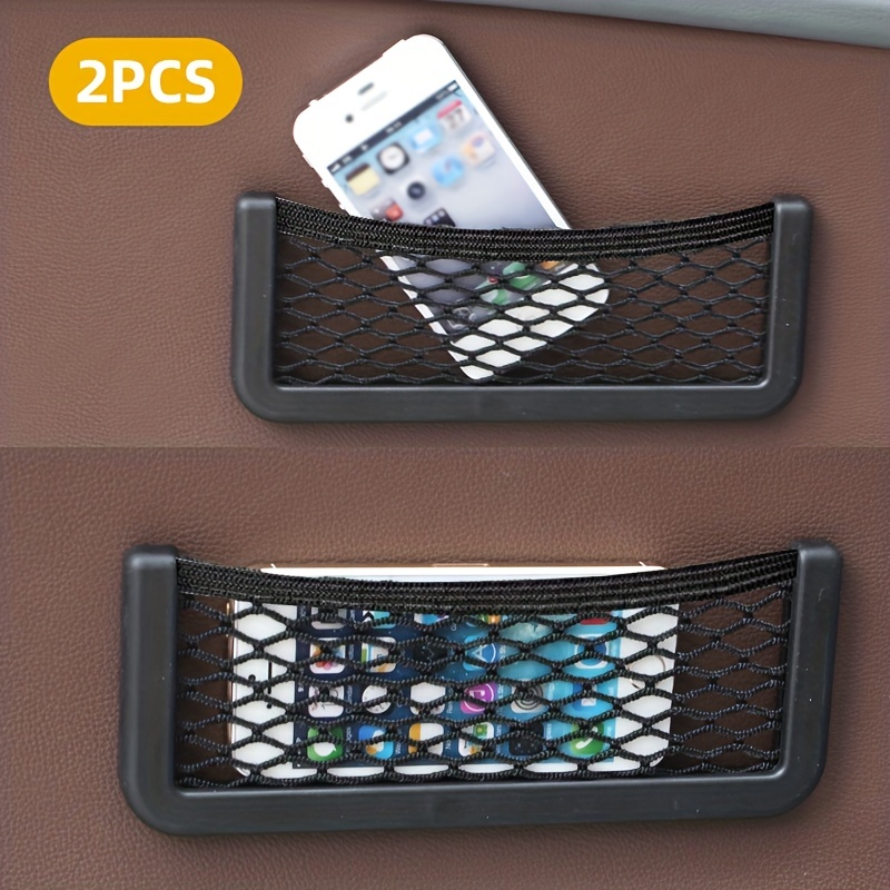  Meidong Car Seat Gap Organizer,2Pack Upgraded Storage Box,  Console Side Pocket Storage Couple for  Cellphones/Keys/Cards/Wallets/Sunglasses : Automotive