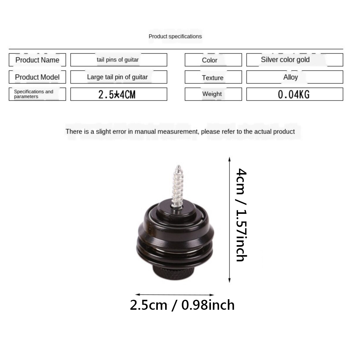 1pc Heavy Duty Guitar Strap Lock with Secure Button Locking Mechanism - Anti-Slip Straplock for Electric, Acoustic, Bass, Ukulele - Compatible with Guitar/Bass/Ukulele Straps - Durable Metal Construction (Black/, Ideal for Live Performances & Practice Sessions) - Musician Accessory, Instrument Safety, Sleek Design, Reliable Fastening, Antislip Grip, Bass Players