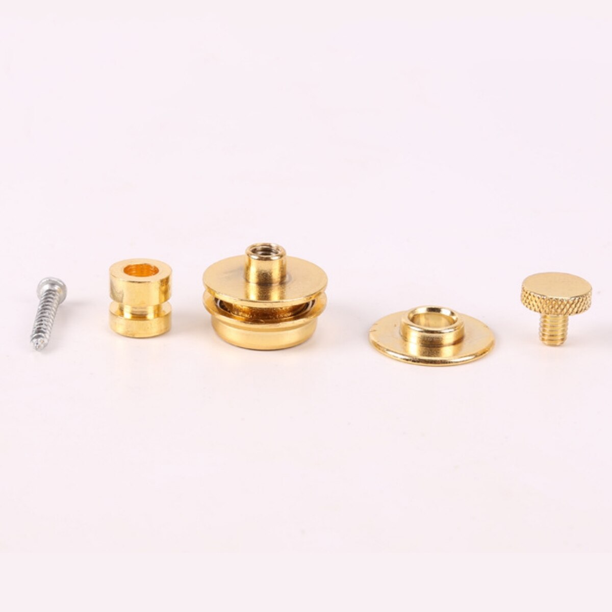 1pc Heavy Duty Guitar Strap Lock with Secure Button Locking Mechanism - Anti-Slip Straplock for Electric, Acoustic, Bass, Ukulele - Compatible with Guitar/Bass/Ukulele Straps - Durable Metal Construction (Black/, Ideal for Live Performances & Practice Sessions) - Musician Accessory, Instrument Safety, Sleek Design, Reliable Fastening, Antislip Grip, Bass Players