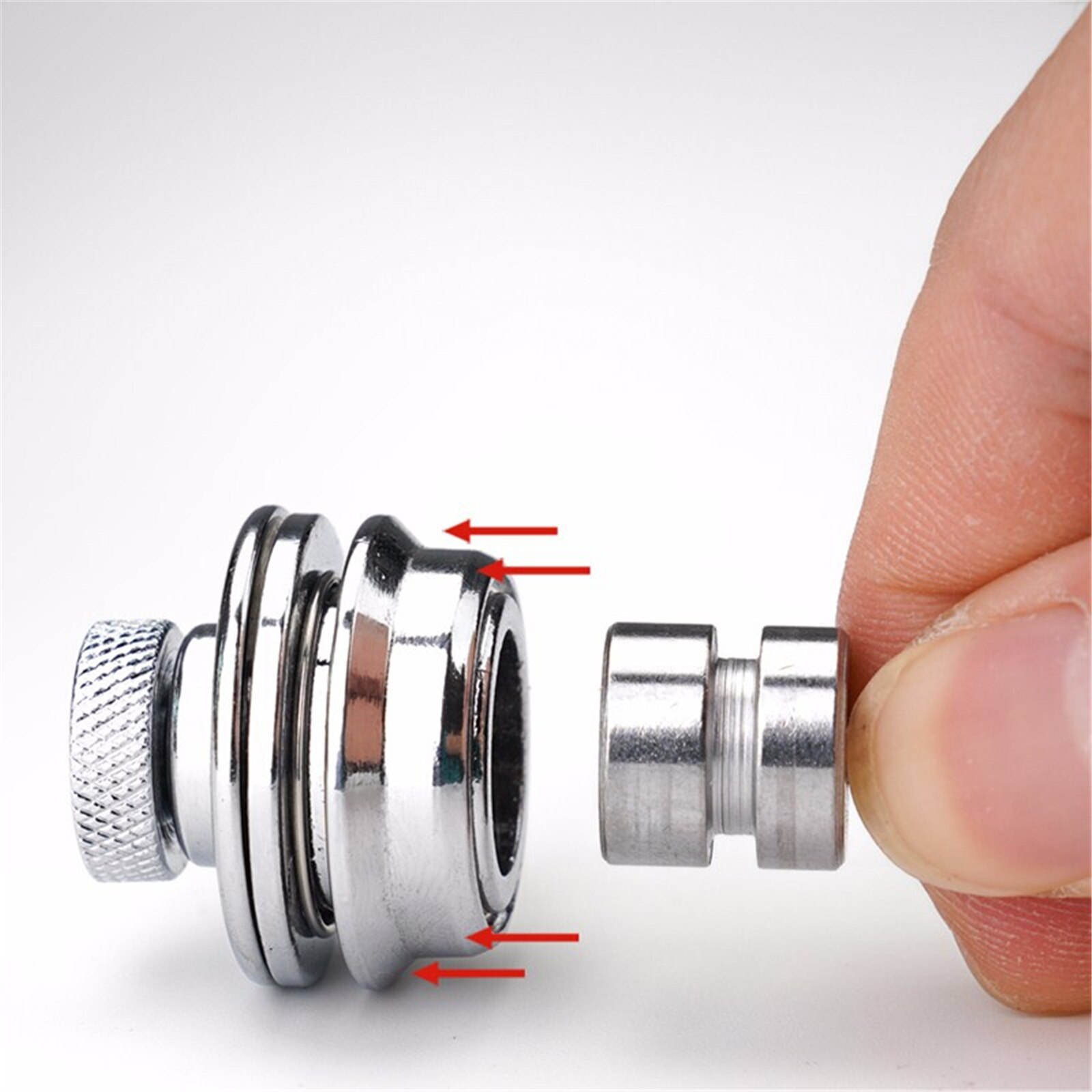 1pc Heavy Duty Guitar Strap Lock with Secure Button Locking Mechanism - Anti-Slip Straplock for Electric, Acoustic, Bass, Ukulele - Compatible with Guitar/Bass/Ukulele Straps - Durable Metal Construction (Black/, Ideal for Live Performances & Practice Sessions) - Musician Accessory, Instrument Safety, Sleek Design, Reliable Fastening, Antislip Grip, Bass Players