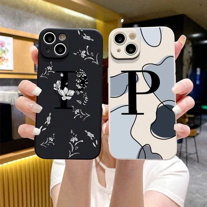 Funda Teléfono Gráfico Flores Hechas Silicona Iphone 14 Pro - Temu