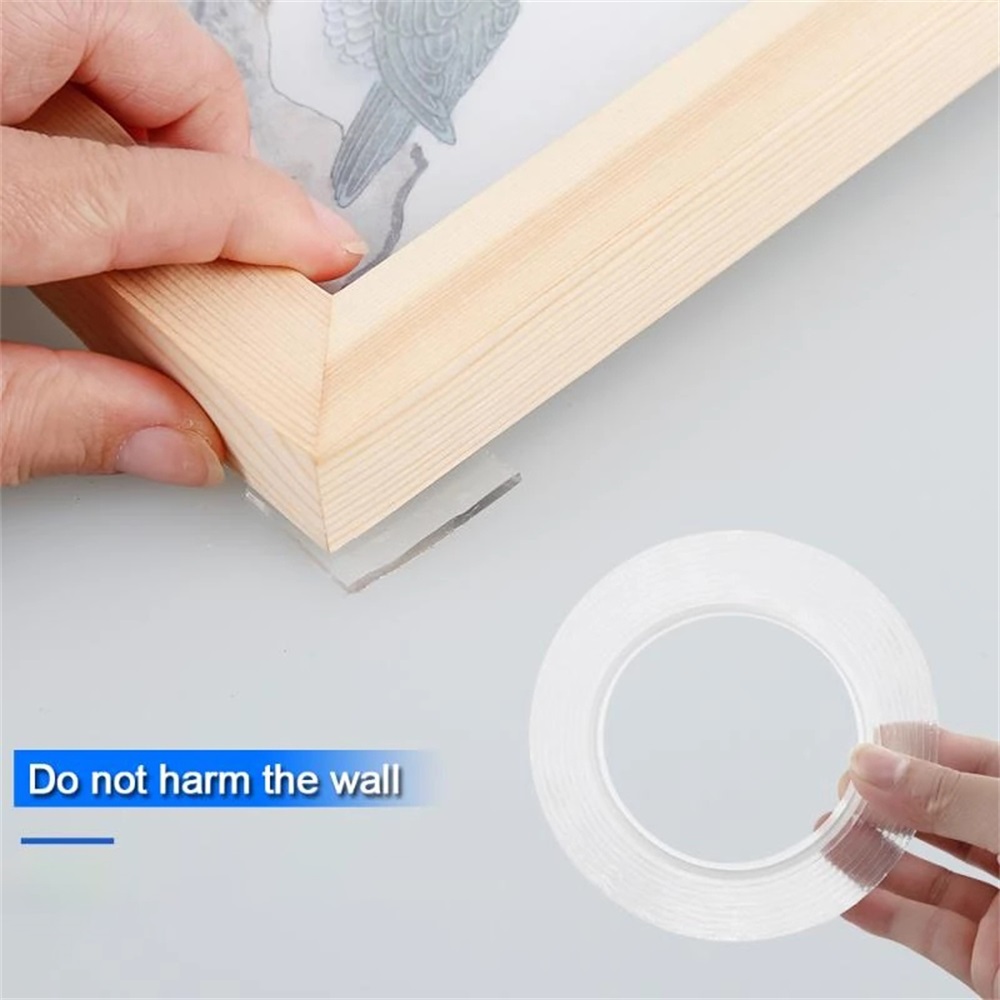 Transparent Nano Tape Thicker And Stronger Washable Reusable - Temu
