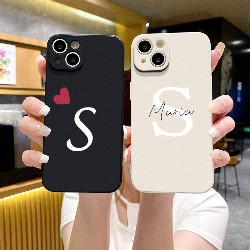 Letter X Graphic Luxury Phone Case For Iphone 11 14 13 12 Pro Max Xr Xs 7 8  Plus Shockproof Cases Fall Bumper Back Soft Matte Lens Protection Cover  Pattern Cases - Temu United Arab Emirates