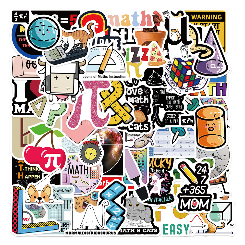 Math Stickers Preppy Stickers School Stickers Vinyl - Temu