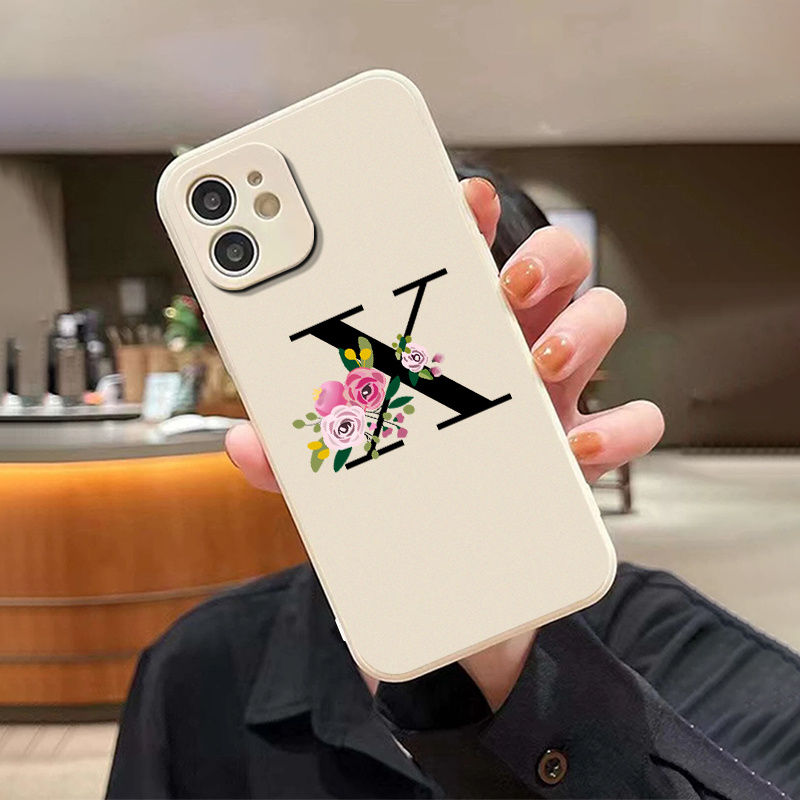 Pink LV Logo iPhone SE (2020) Case