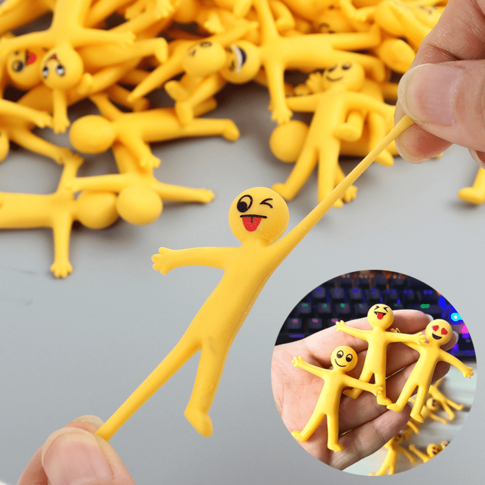 Decompressing Elastic Net Fidget Worm Toy Funny Pocket - Temu