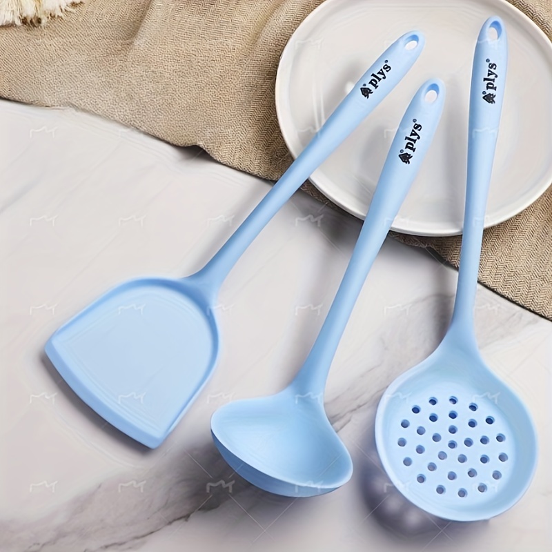 Silicone Pot Shovel Set Household High Temperature Resistant - Temu