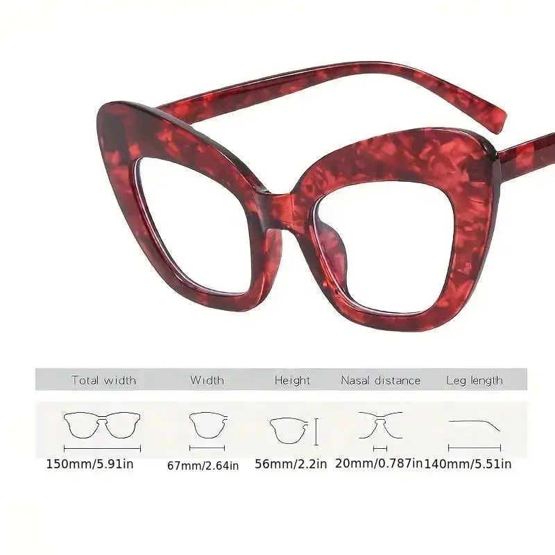 oversized cat eye glasses get best uv protection with blue light blocking glasses fashion womens glasses sunglasses details 4
