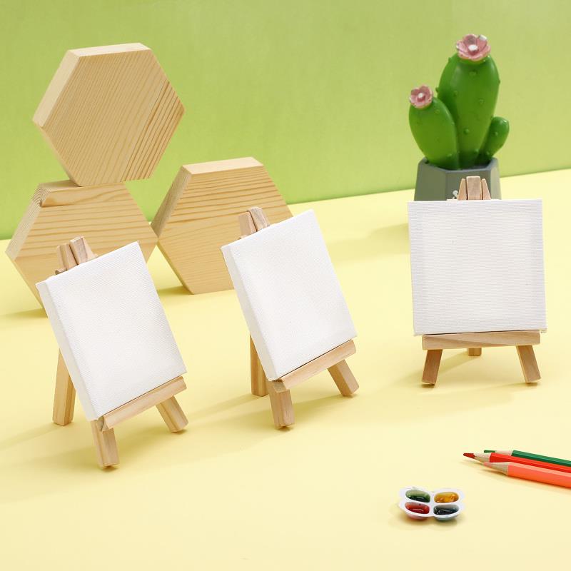 Wooden Mini Easels Frame Painting Canvas Drawing Boards kids - Temu