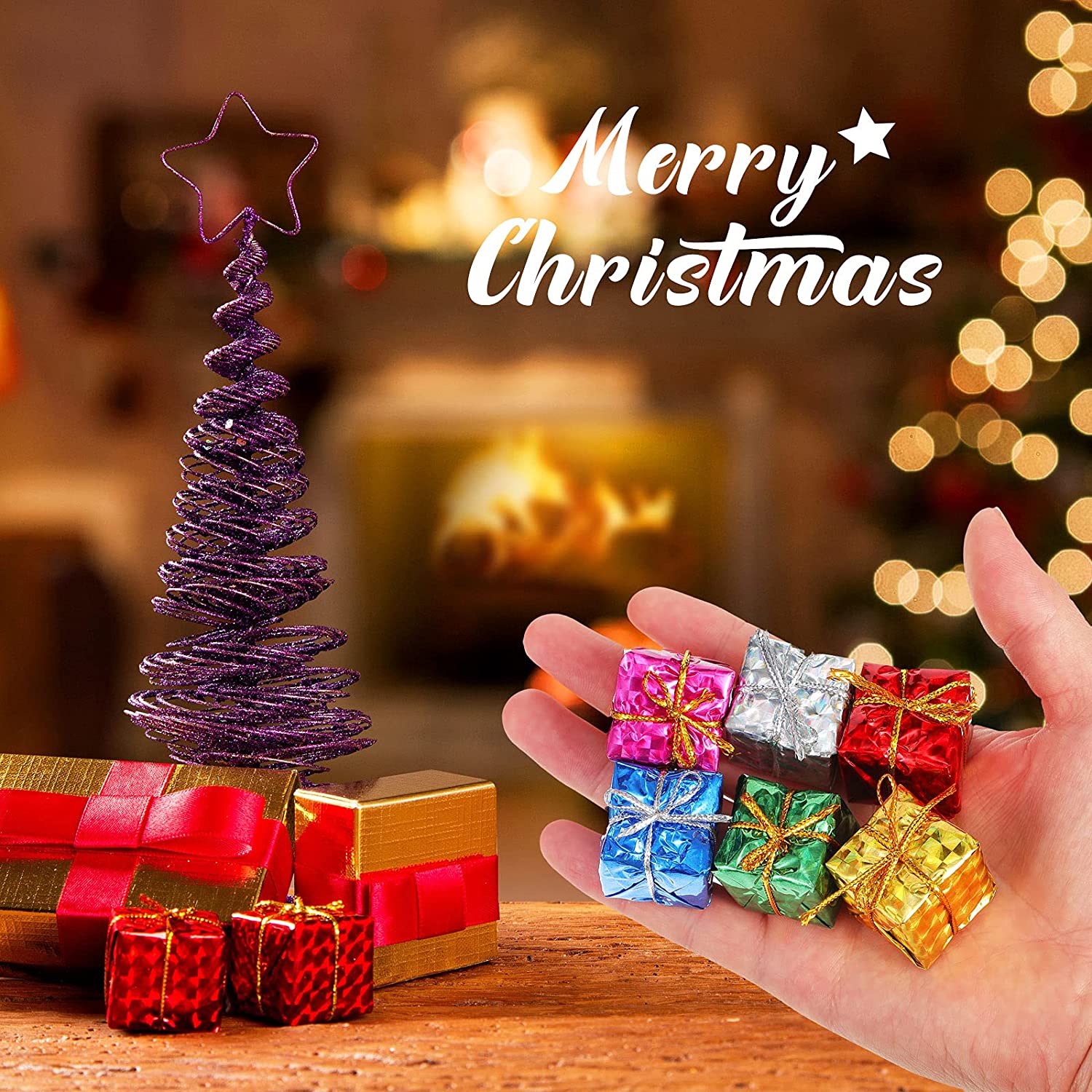 Mini Christmas Ornaments Handwork Gift Box Xmas Tree Accessories New Year  Party Decor Candy Gift Boxes Pendant Navidad Laser Small Gift Bag Christmas  Decor Christmas Decorations 2022 Christmas Tree Pendants Colorful Bubble