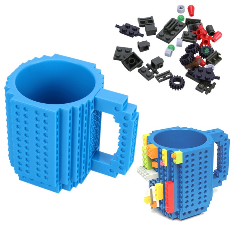 Build on Brick Coffee Mug Creative Diy Building Blocks Cup - Temu