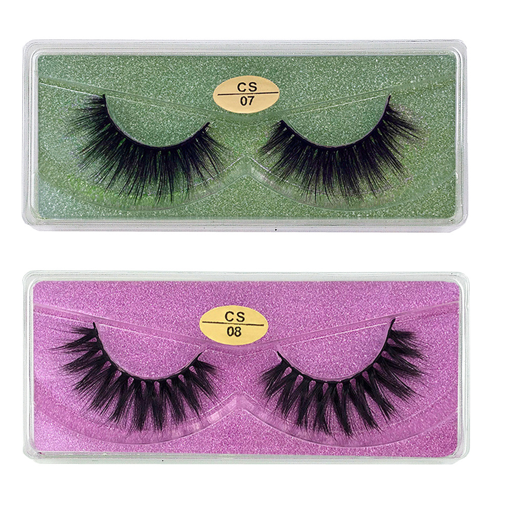 20 Pairs Fluffy 3D Mink Lashes Natural Look False Eyelashes Mixed Style