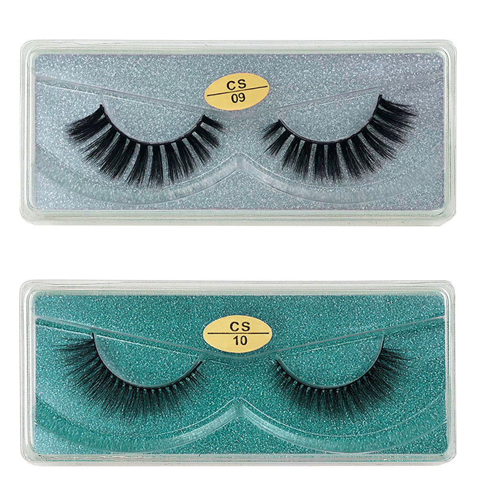 20 Pairs Fluffy 3D Mink Lashes Natural Look False Eyelashes Mixed Style