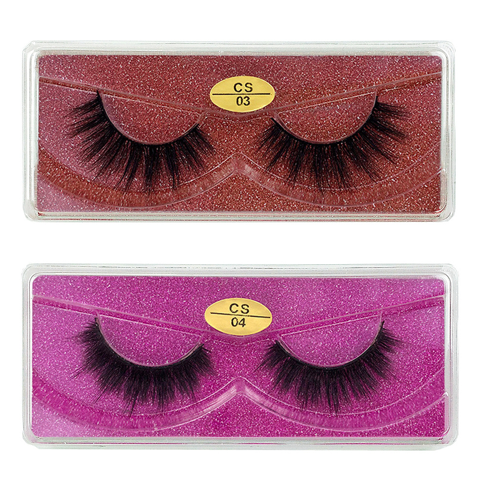 20 Pairs Fluffy 3D Mink Lashes Natural Look False Eyelashes Mixed Style