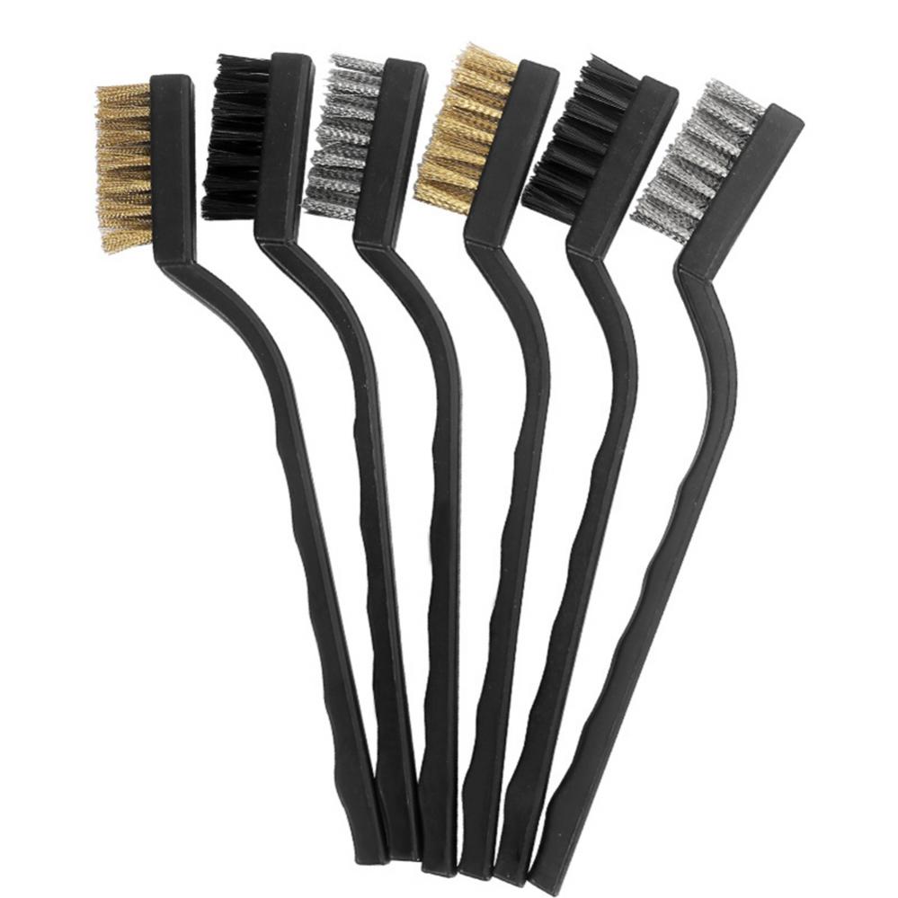Mini Brass Brushes, Wire Brush ,Metal Rust Remover Brushes, Handy