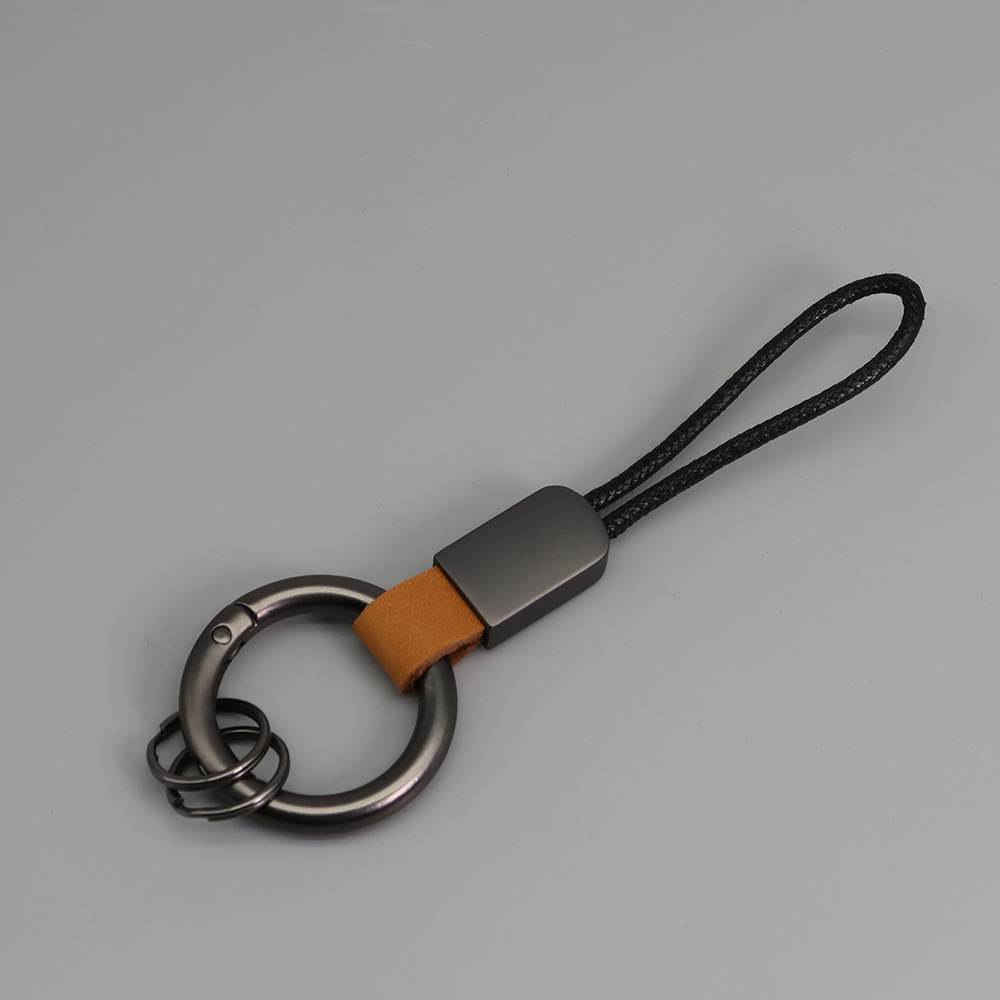 Creative Spoon Ring Keychain Pendant for Car Men Women
