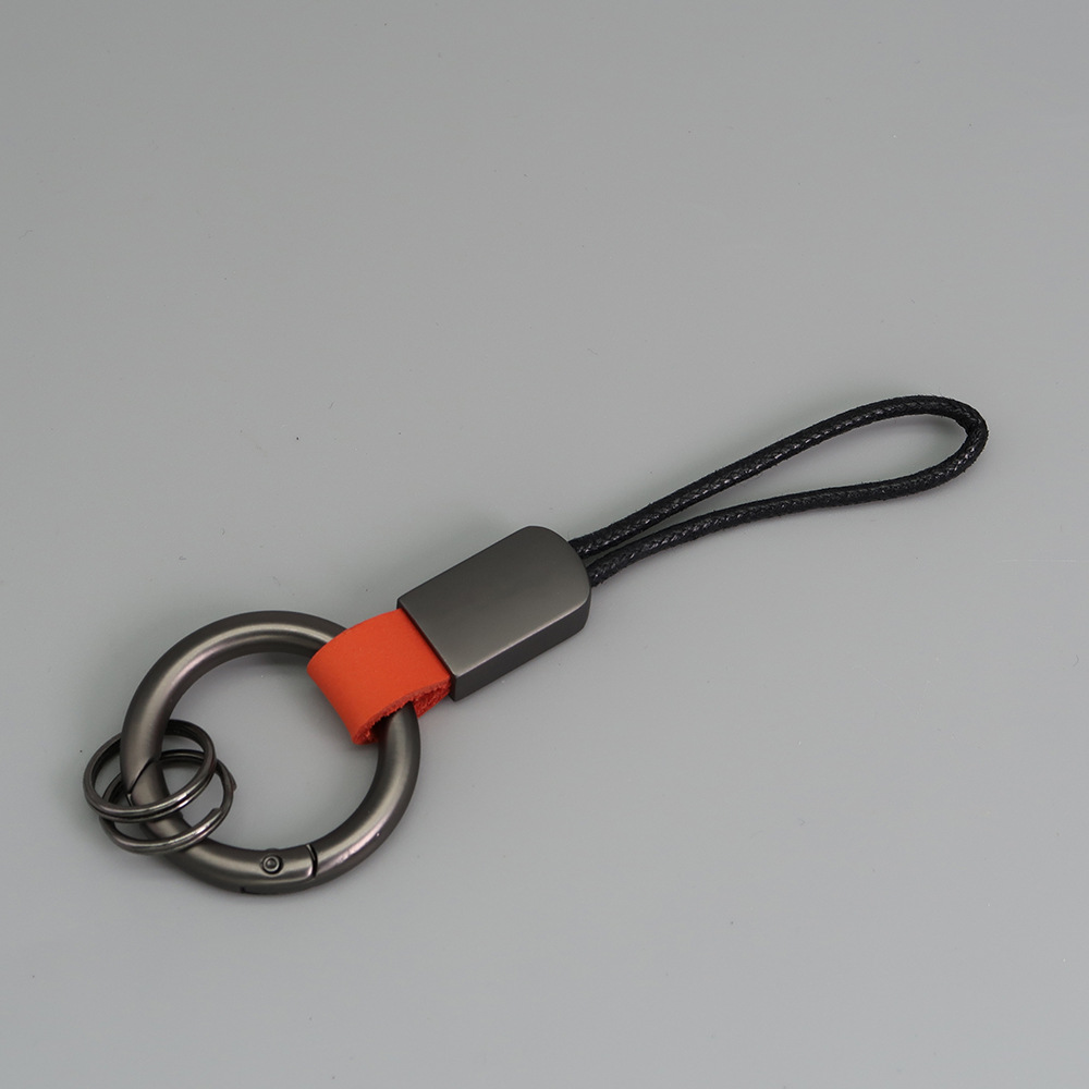 Creative Spoon Ring Keychain Pendant for Car Men Women