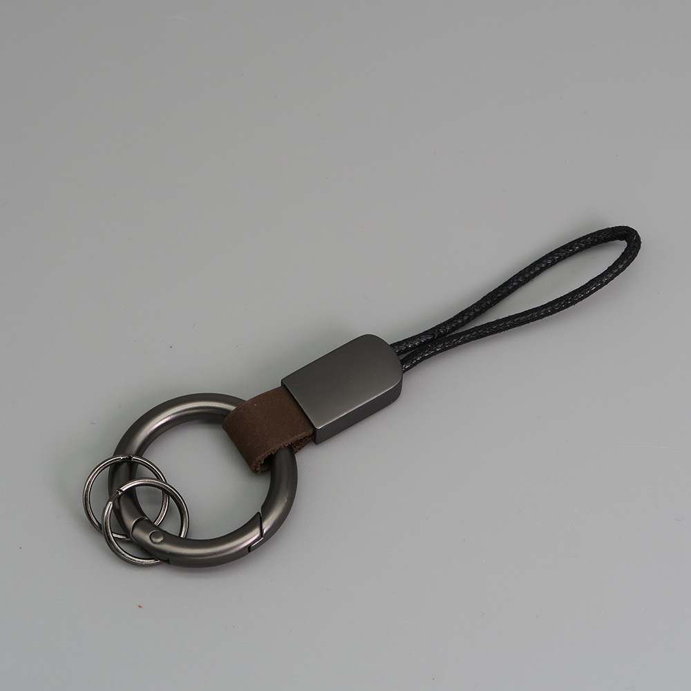 Creative Spoon Ring Keychain Pendant for Car Men Women