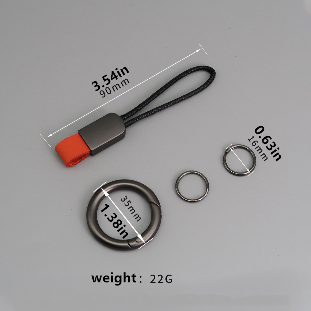 Creative Spoon Ring Keychain Pendant for Car Men Women