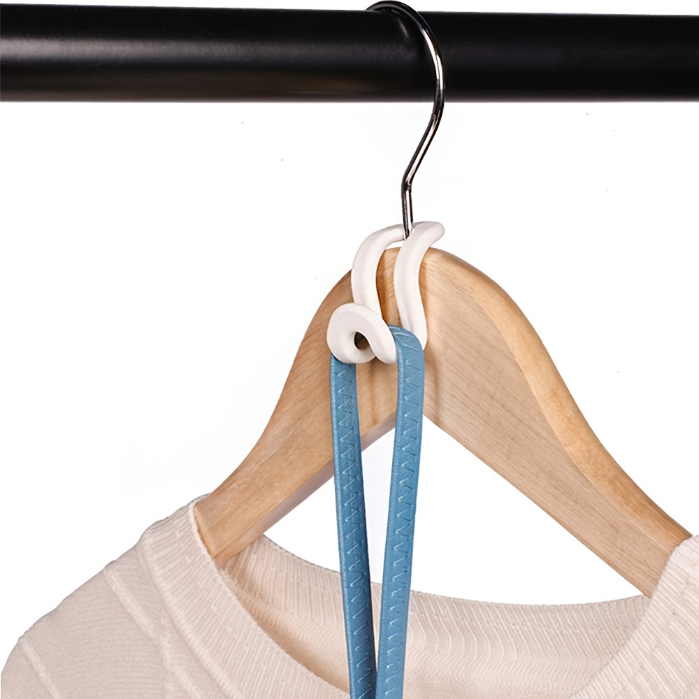 Clothes Hanger Connector Hooks, Plastic Mini Multi-Layer Cascading
