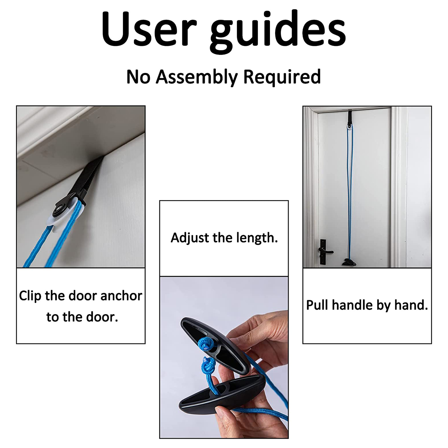 Slim Panda Shoulder Pulley for Shoulder Physical Therapy,Over The Door  Pulley System for Shoulder Rehab,Helps Rotator Cuff Recovery,Improves