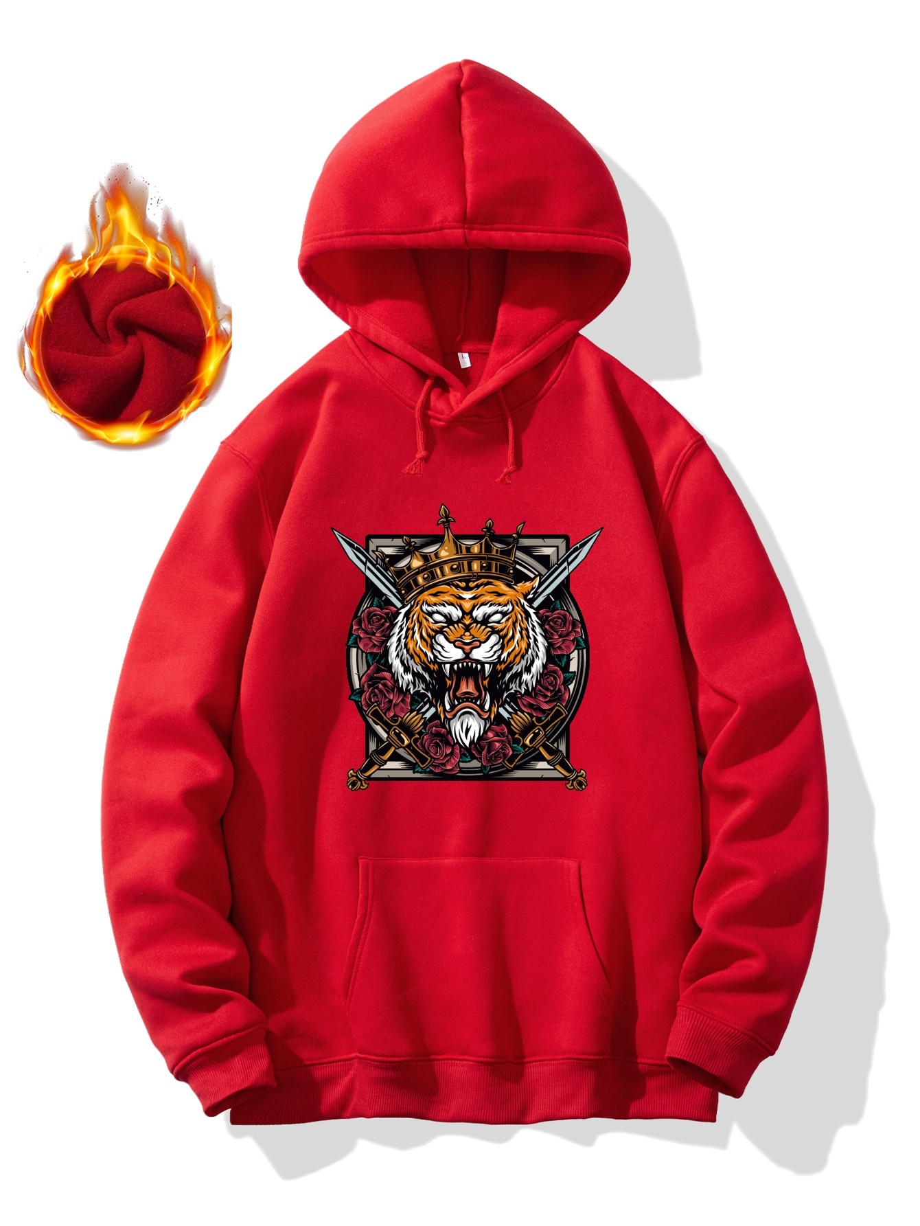 Tiger rose clearance hoodie