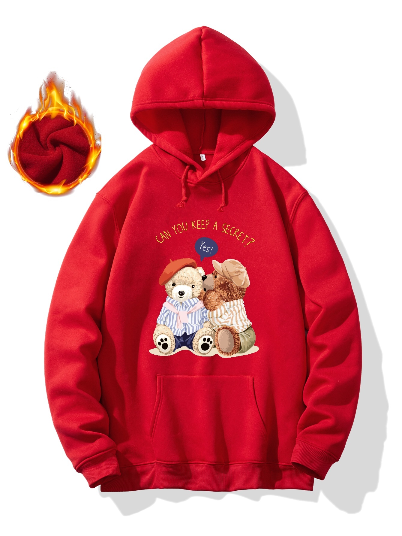 Teddy bear 2025 hoodie colorful