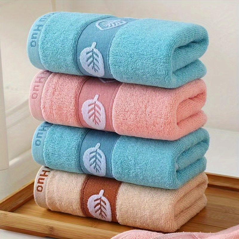 Cotton Bath Towels Absorbent Soft Spa Hand Towels Washcloths Large Thick  Towels