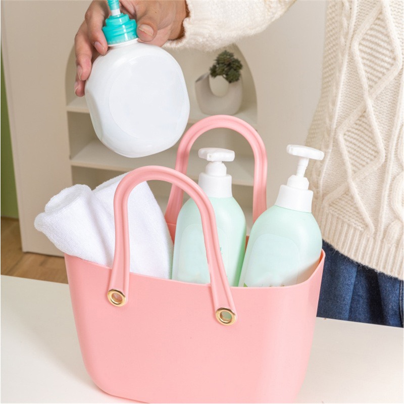 Plastic Tote With Handle –