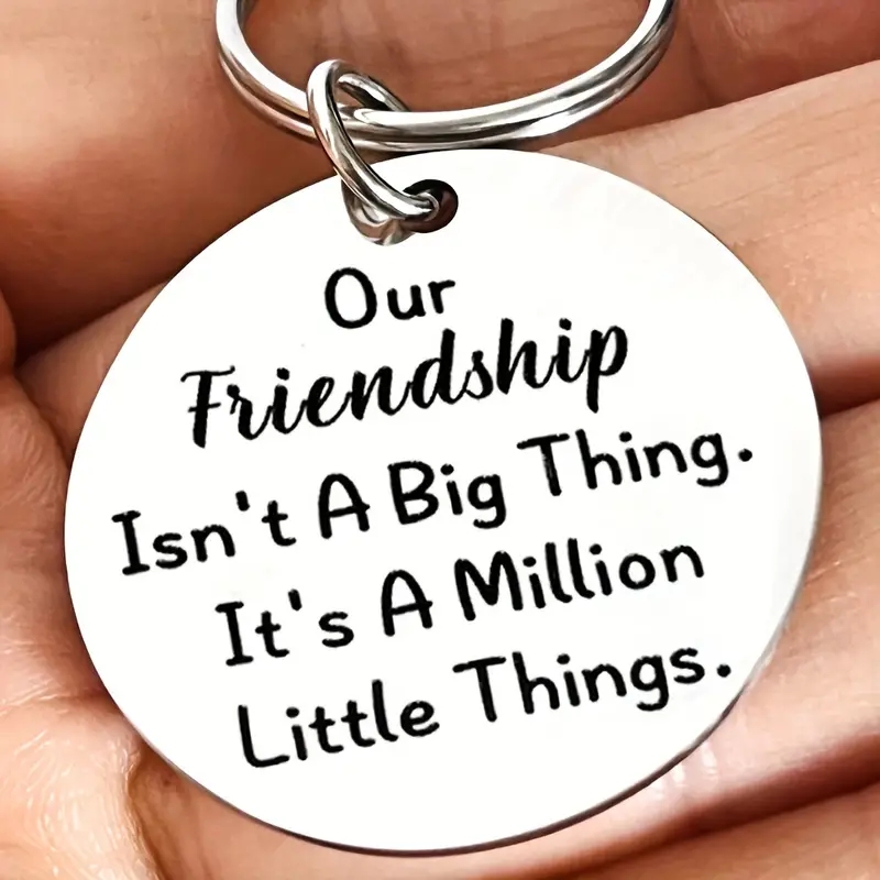 Keychain Birthday Presents For Male Friends 1pc Best Friend Gift