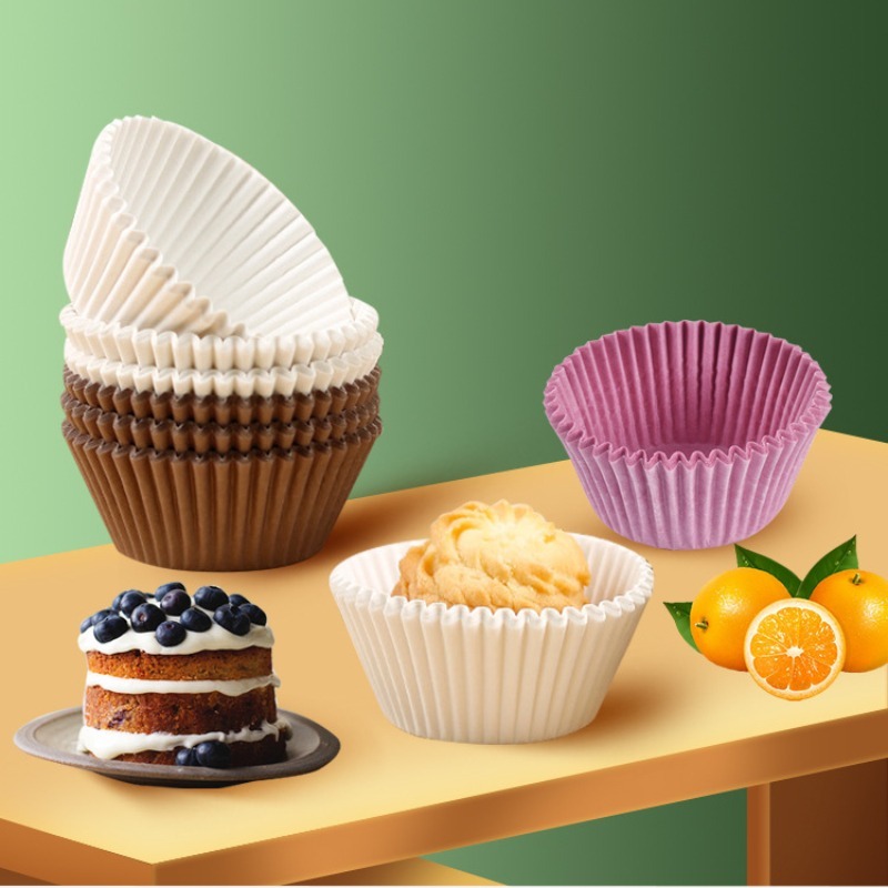 Cookie Dough Muffin Cups, Baking Oil Trays, Colored Cake Cups, Food Grade  Cake Paper Trays, Greaseproof Baking Cups For Baking Parties - Temu United  Arab Emirates