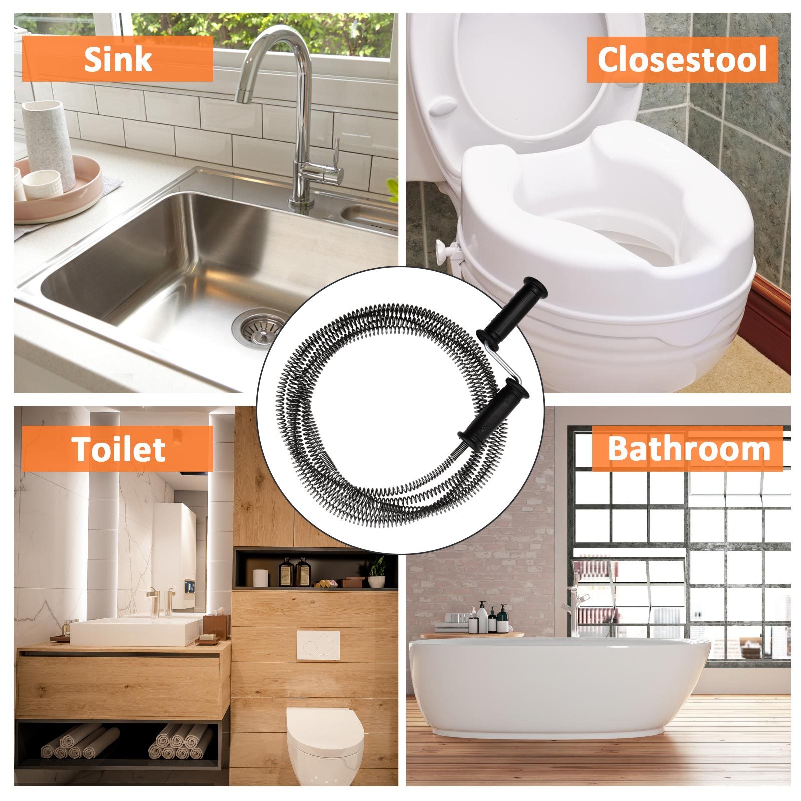 flexible-sink-drain-snake-pipe-cleaning-spiral-cleaner -tool-sewage-spring-9mmx2m-rotating-wooden-handle