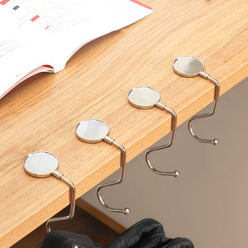 2Pcs Purse Hanger Table Desk Heavy Duty Purse Hook For Desk Bag Hooks For  Table