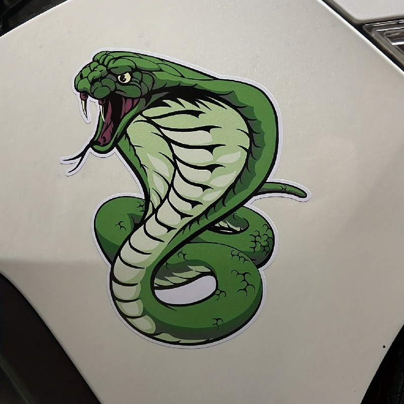 Stickers casque serpent Cobra