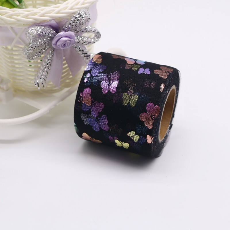 Butterfly Ribbon Bow Hairpins Set - 25 Yards