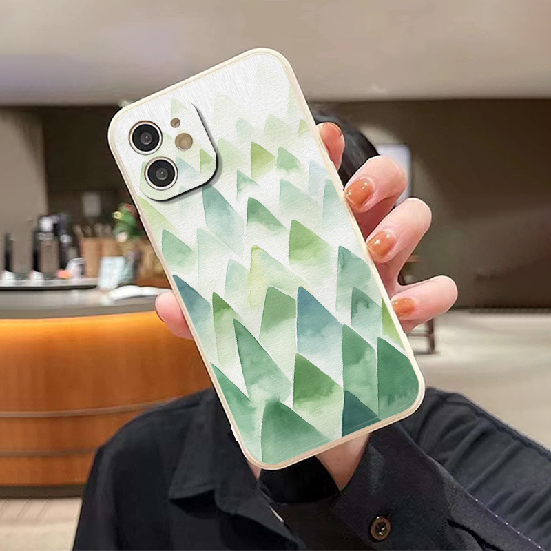 2pcs silicone phone case stacked painting phone case - Temu Mauritius