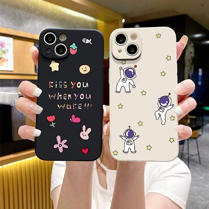 2pcs phone case cute stickers graphic shockproof 14 - Temu Belgium
