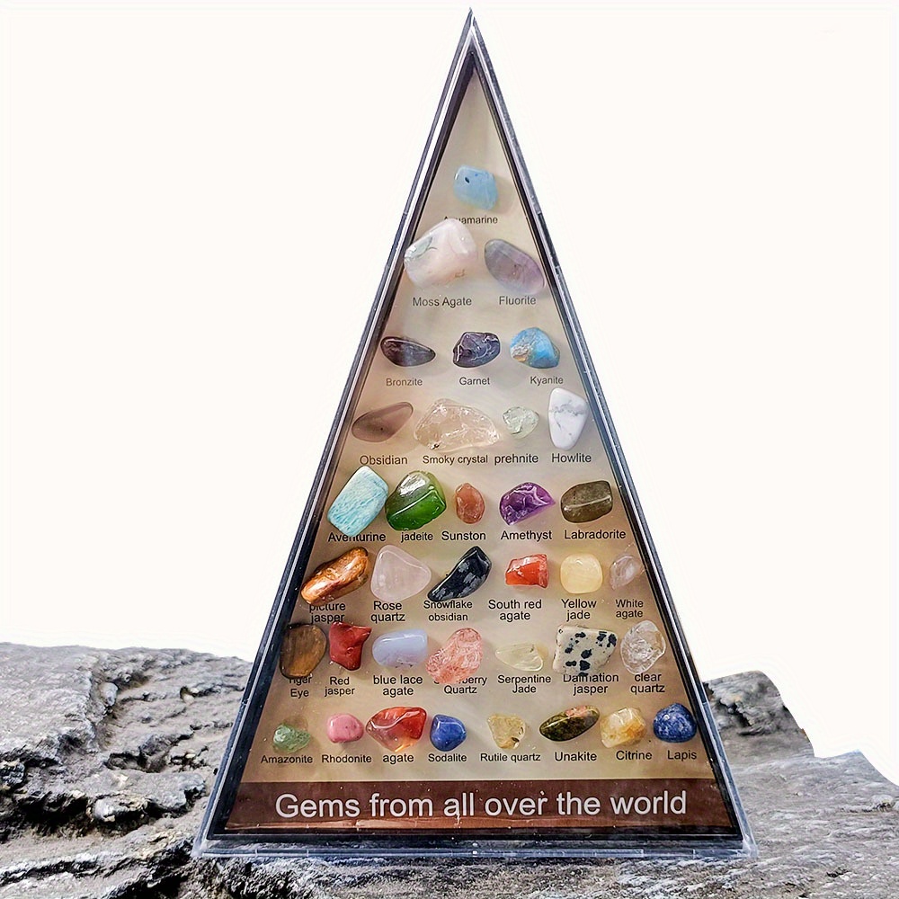  ORBOTECH Kit de rocas y minerales para niños, la caja
