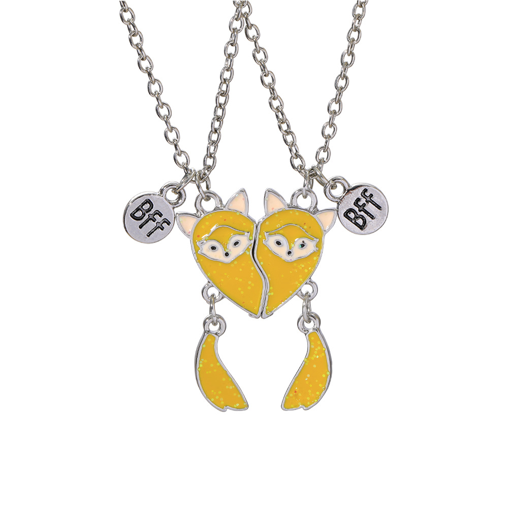 Justice bff necklaces 2025 for 3