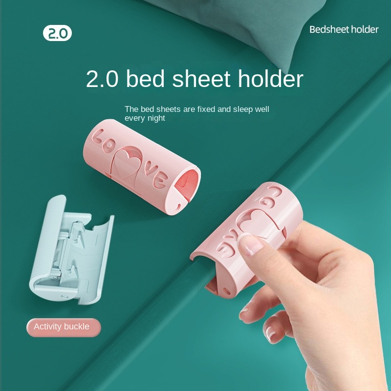 Hot Non-Slip Bed Sheet Clip Anti-move Quilt Fixer Holder Fitted
