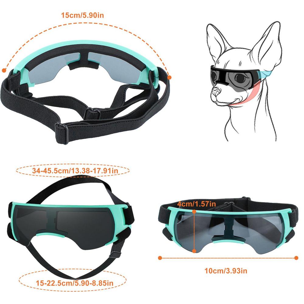 Dog Sunglasses Uv Protection Dog Goggles Windproof Fogproof Dustproof  Snowproof Puppy Glasses Outdoor Riding Driving Supplies - Pet Supplies -  Temu