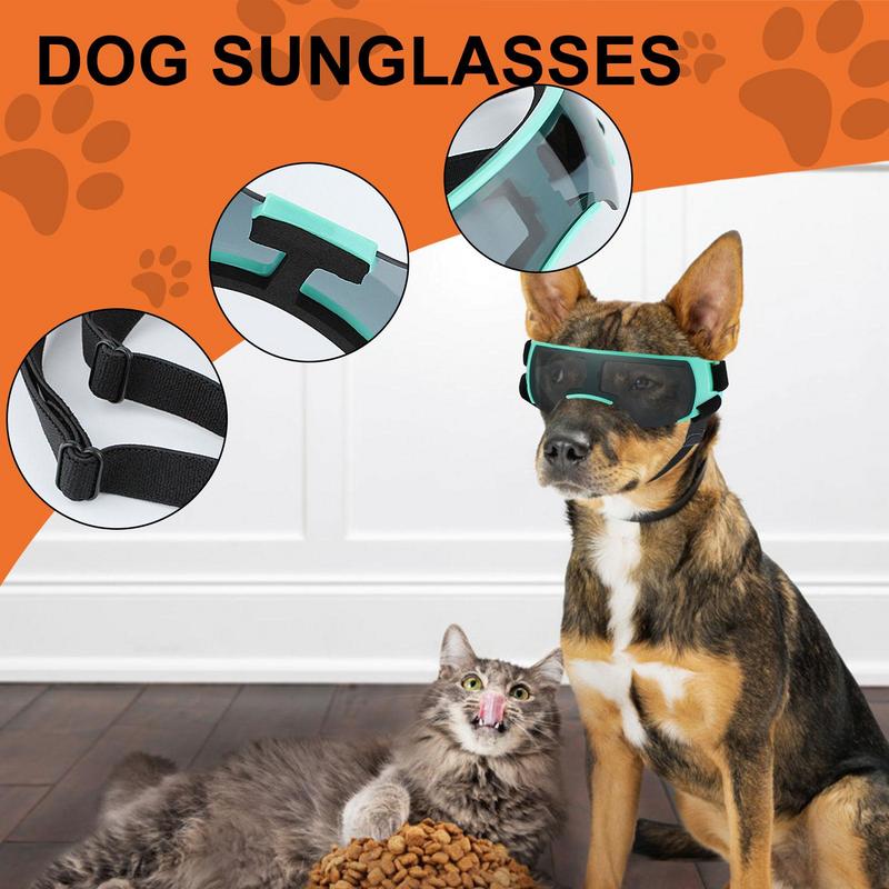 Dog Sunglasses Uv Protection Dog Goggles Windproof Fogproof Dustproof  Snowproof Puppy Glasses Outdoor Riding Driving Supplies - Pet Supplies -  Temu