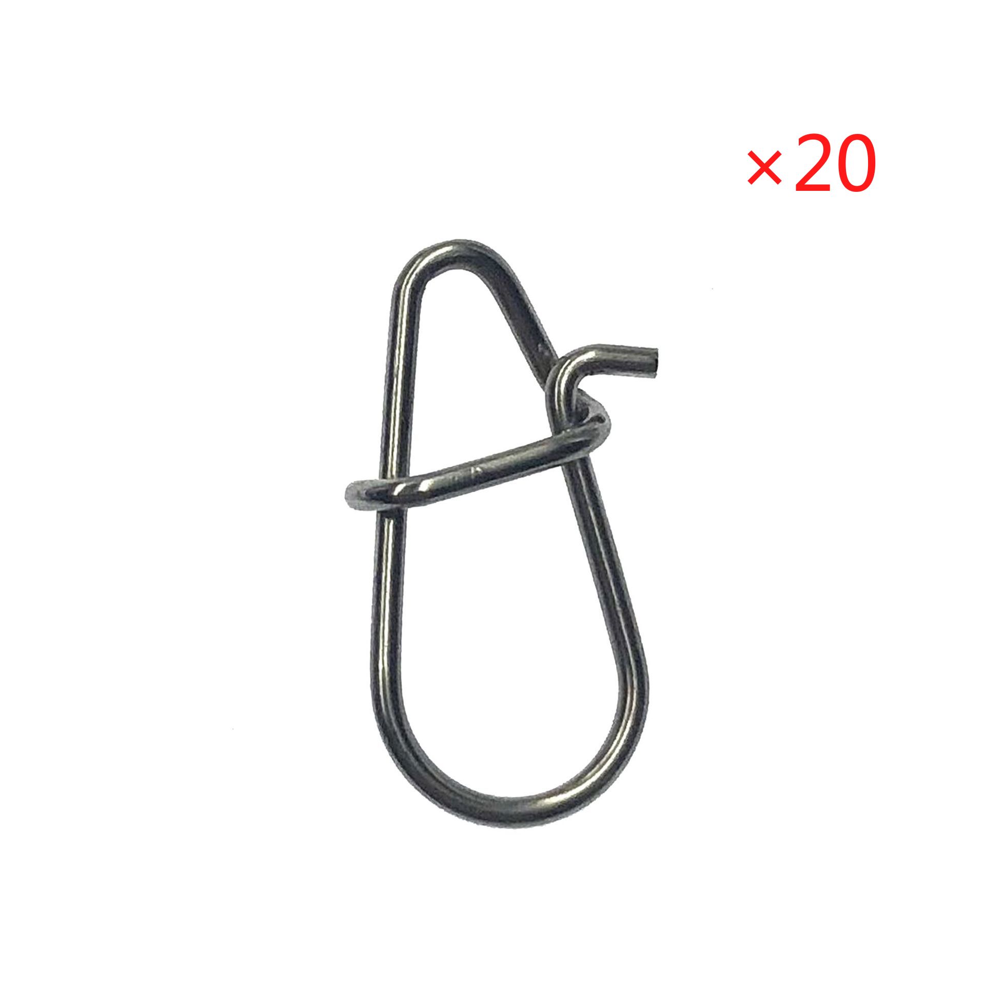Durable Stainless Steel Gourd Pin, Fishing Lure Connector Clips